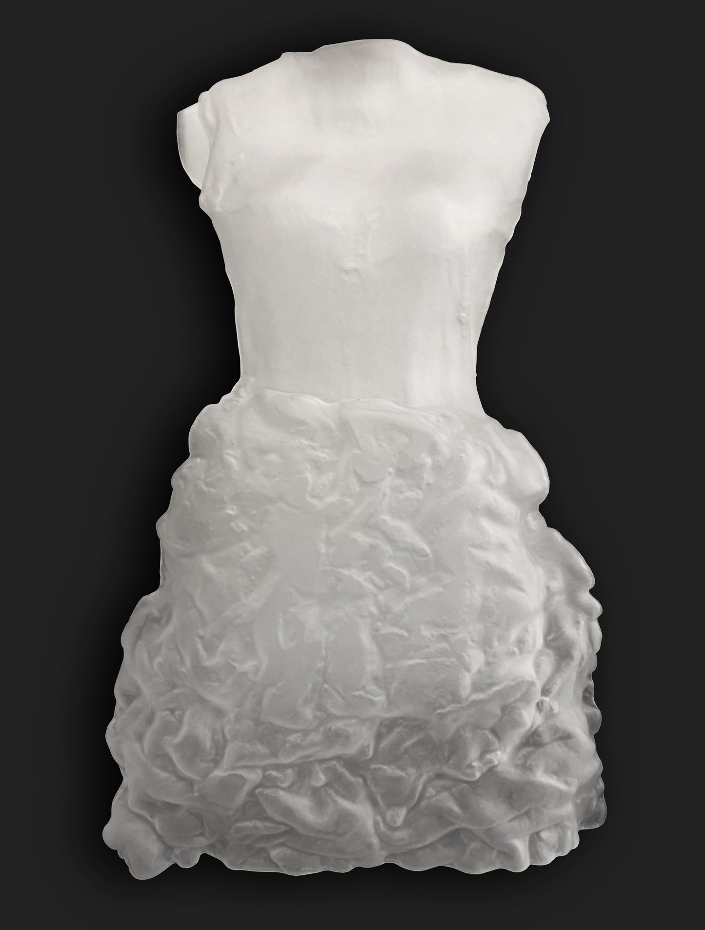 Murano Atelier Glass Angelica Bust Sculpture