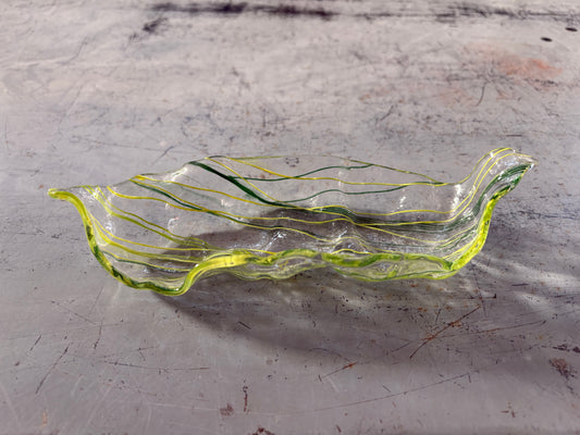 Murano Atelier Murano Glass Leaf Freeform