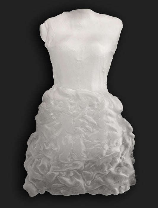 Murano Atelier Glass Angelica Bust Sculpture