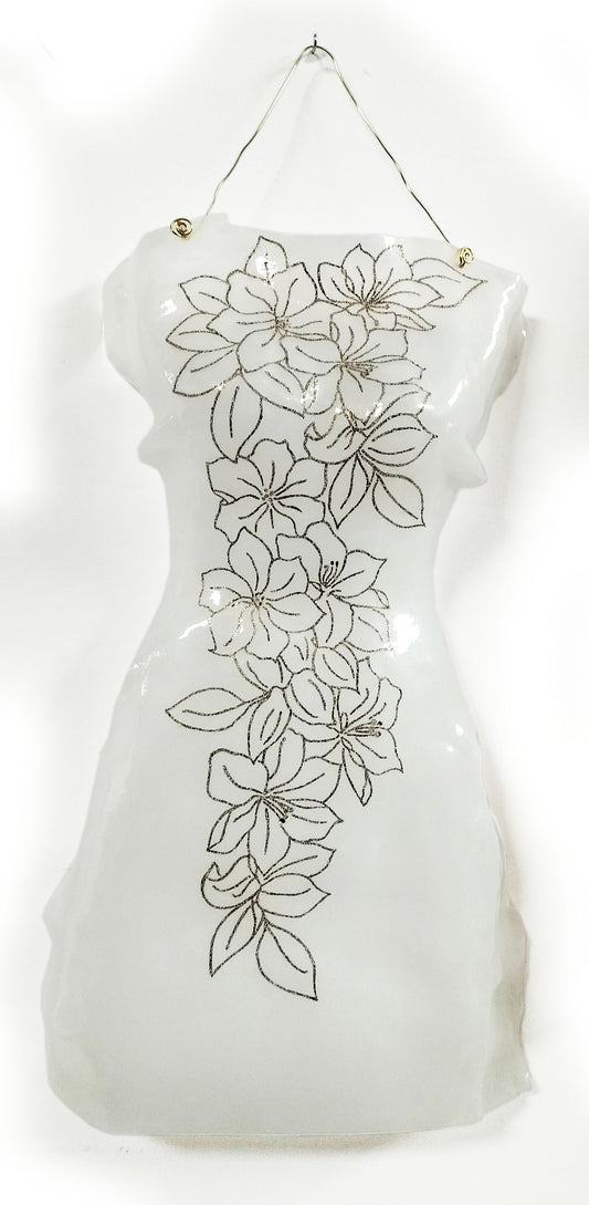 Murano Atelier Glass Camelia Bust Sculpture