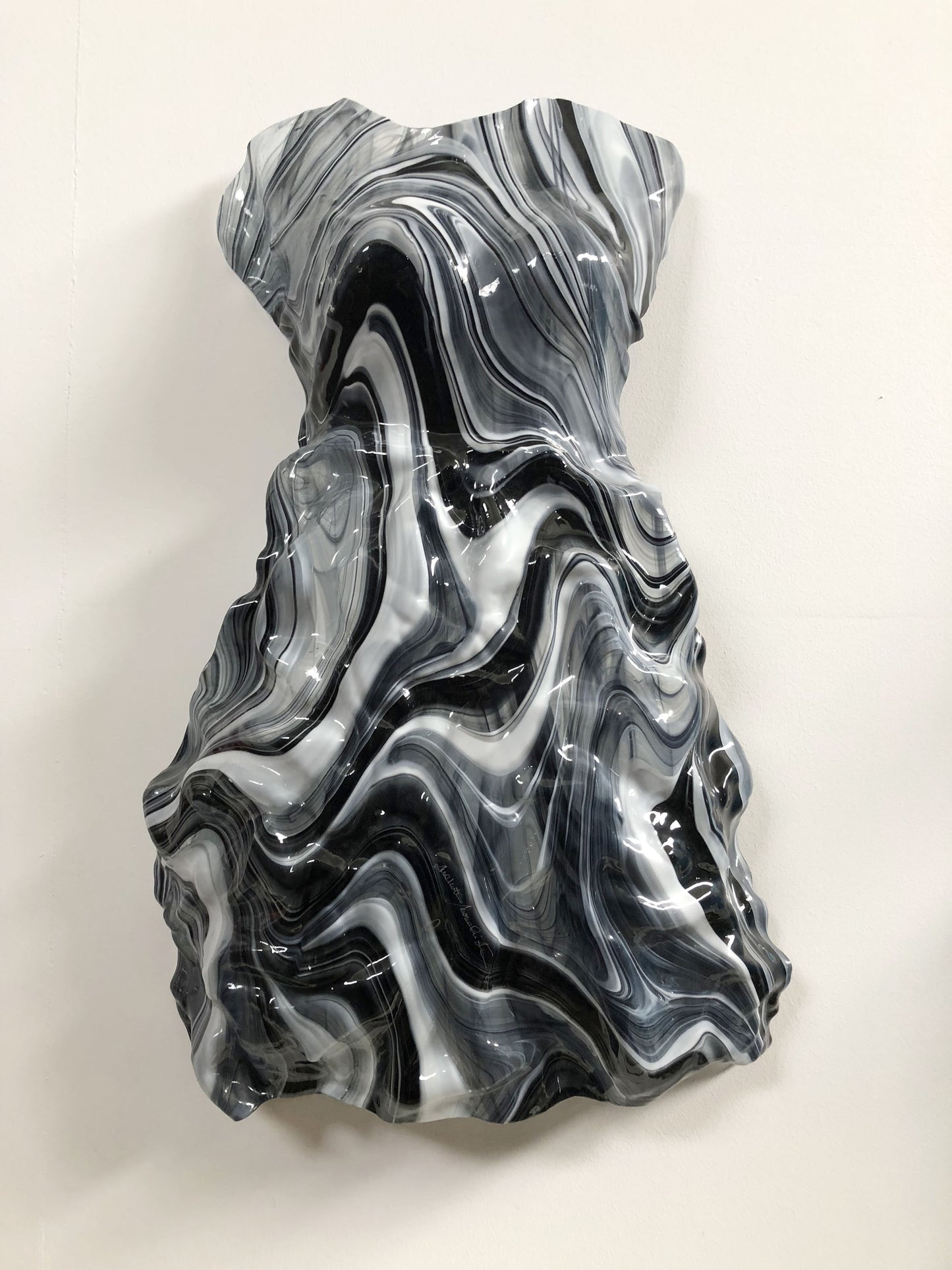 Murano Atelier Glass La Veneziana Bust Sculpture