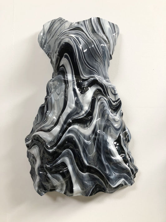 Murano Atelier Glass La Veneziana Bust Sculpture