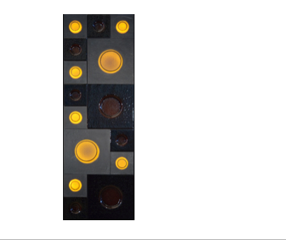 Murano Atelier Glass Wall Panel Unique Piece LED Illuminated