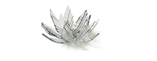 Murano Atelier Glass Candle Holder Freeform